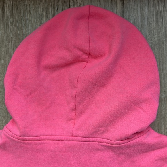 PINK Victoria’s Secret Women’s Hot Pink Full Zip Hoodie Size Medium - Picture 13 of 17
